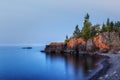 Lake Superior Outcropping Royalty Free Stock Photo