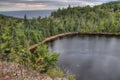 Lake Superior Provincial Park is on the Shore of the Lake in Northern Ontario, Canada Royalty Free Stock Photo