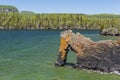 Lake Superior Rock Arch Royalty Free Stock Photo