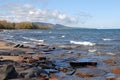 Lake superior shore Royalty Free Stock Photo