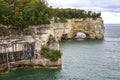 Lake Superior shoreline in Michigan Royalty Free Stock Photo