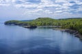 Lake superior shoreline, split rock lighthouse s.p. Royalty Free Stock Photo