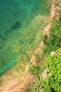 Lake Superior turquoise water Royalty Free Stock Photo