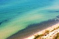 Lake Superior turquoise water Royalty Free Stock Photo