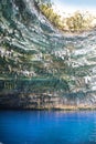 On the island of Kephalonia, Melissani Lake was the Cave of the Nymphs.