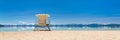 Lake Tahoe beach panorama Royalty Free Stock Photo