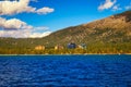 Lake Tahoe and Tahoe City in California, USA Royalty Free Stock Photo