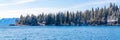 The Lake Tahoe in Nevada and California Royalty Free Stock Photo