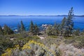 Lake Tahoe Panorama Royalty Free Stock Photo