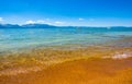 Lake Tahoe Shore Royalty Free Stock Photo