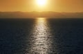 Lake Tahoe Sunset Royalty Free Stock Photo