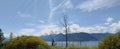 Lake takengon and mountains