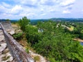 Lake Taneycomo, Table Rock Dam from scenic overlook at Branson, Missouri Royalty Free Stock Photo