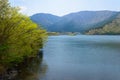 Lake Tanuki in Fujinomiya, Shizuoka, Japan