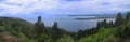 Lake taupo Royalty Free Stock Photo