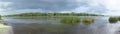 Lake Taylor Panoramic Royalty Free Stock Photo
