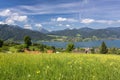 Lake Tegernsee in Bavaria, Germany Royalty Free Stock Photo