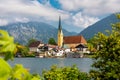 Lake Tegernsee, Rottach-Egern. Royalty Free Stock Photo