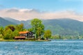 Lake Tegernsee on a summer day. Royalty Free Stock Photo