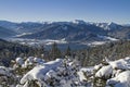 Lake Tegernsee in winter Royalty Free Stock Photo