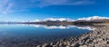 Lake Tekapo mountain landscape Panorama South Island New Zealand Royalty Free Stock Photo