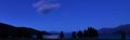 Lake Tekapo New Zealand Night Landscape Royalty Free Stock Photo