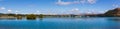 Lake Tekapo panoramic view, New Zealand Royalty Free Stock Photo