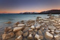 Lake Tekapo Sunset Royalty Free Stock Photo