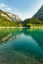 Lake Tenno Italy Royalty Free Stock Photo