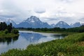 Lake in Teton National Park Royalty Free Stock Photo