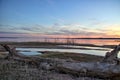 Lake Texoma sunset Royalty Free Stock Photo