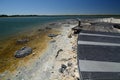 Lake Thetis walkway. Cervantes. Shire of Dandaragan. Western Australia. Australia Royalty Free Stock Photo