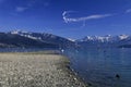 Lake Thun, fine arts Royalty Free Stock Photo