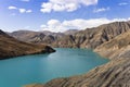 Lake at Tibet plateau Royalty Free Stock Photo