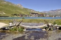 Lake of Tignes in France