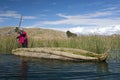 Lake Titicaca in Bolivia Royalty Free Stock Photo
