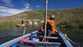 Lake Titicaca in Bolivia Royalty Free Stock Photo
