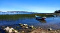 Moon island, Lake Titicaca Bolivia Royalty Free Stock Photo