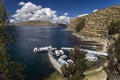 Lake Titicaca - Sun Island - Bolivia Royalty Free Stock Photo