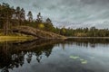 Whale-like rock, Tiveden national park, Sweden