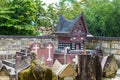 Lake Toba, Indonesia - circa february, 2019: Batak traditional graveyard at Tomok village, lake Toba, travel destination in Royalty Free Stock Photo