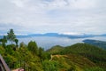 Toba Lake landscape , North Sumatra, Indonesia Royalty Free Stock Photo