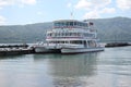 Lake Towada sightseeing boat just docked