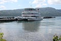 Lake Towada sightseeing boat just docked