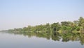 Lake, Trees, Sky Mirror Effect