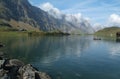 Lake of TrÃÂ¼bsee at Engelberg Royalty Free Stock Photo