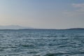 Scenic view of Lake Turkana against sky in Kenya Royalty Free Stock Photo