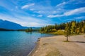 Lake Two Jack in the Rocky Mountains Royalty Free Stock Photo