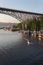 Lake Union Rowing Practice, Seattle, Washington