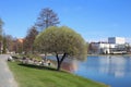 Lake Valkeinen, Kuopio During Spring Royalty Free Stock Photo